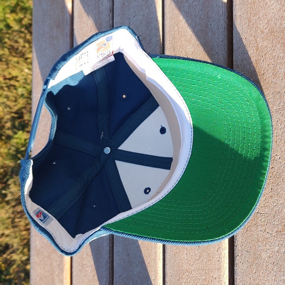 Vtg Sports Specialties NBA Minnesota Timberwolves Embroidered Snapback Hat Cap - Picture 8 of 11